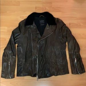 All Saints Leather Jacket